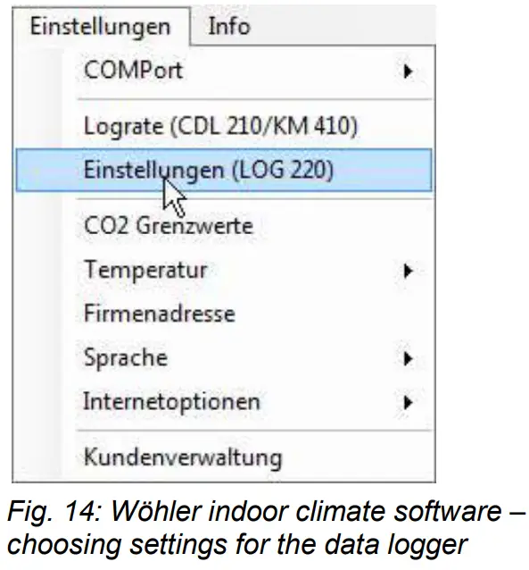 Wohler LOG 220 Temperature and Humidity Data Logger - fig4