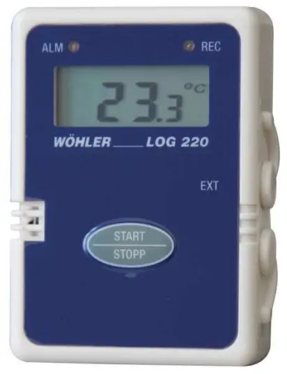 Wohler LOG 220 Temperature and Humidity Data Logger