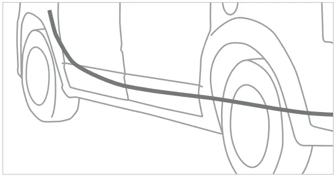 HORIZON N22128 7 Way Vehicle Complete Kit - BODY HARNESS