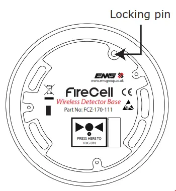 Firecell FCX 178 001 Wireless Remote Indicator Module - Locking