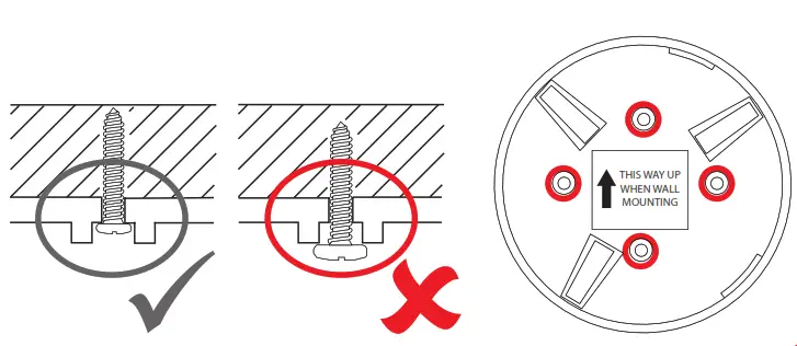 Firecell FCX 178 001 Wireless Remote Indicator Module - fasteners