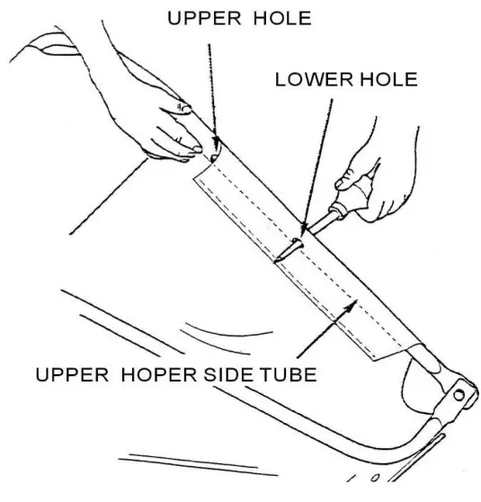 Brinly STS 42BHDK Tow Behind Lawn Sweeper - Bag to Sweeper
