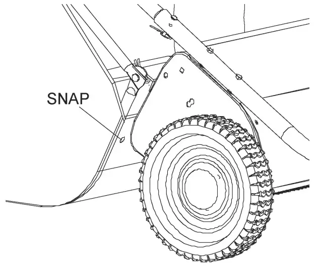 Brinly STS 42BHDK Tow Behind Lawn Sweeper - nylon fabric
