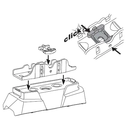 THULE 187005 Fixpoint Kit 8