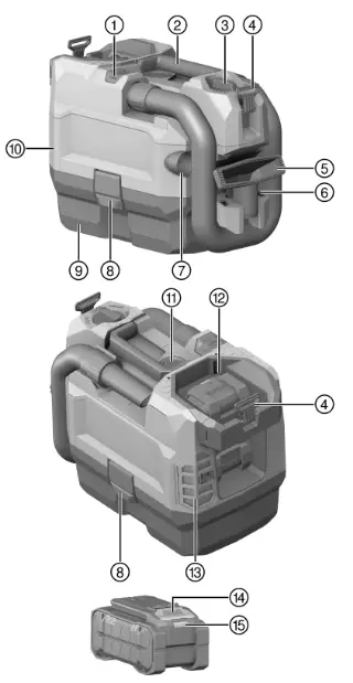 HILTI VC 5-22 Cordless Vacuum Cleaner - 3