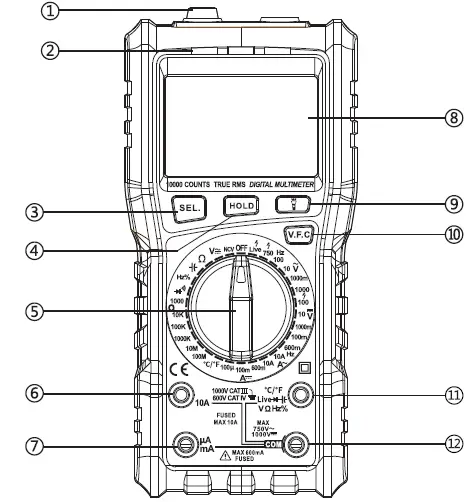 MESTEK-DM100C-Digital-Multimeter-01
