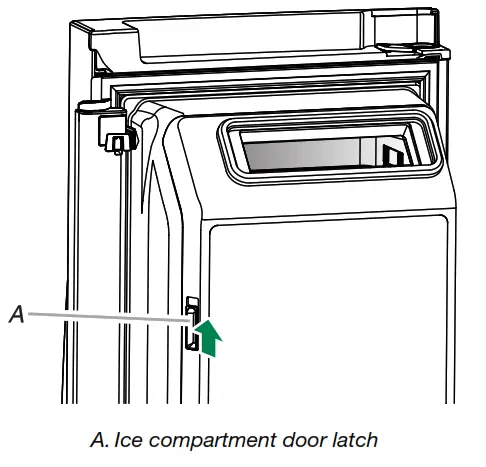 Whirlpool WRX986SIHZ Bottom Mount Refrigerator - Ice Maker On