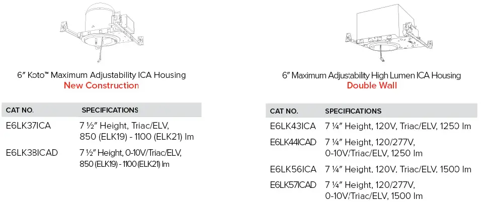 ELCO Lighting ELK6418W 6 Inch Pex Round Reflector Trim for Koto Module-7