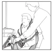 25015 Lifting Slings by Human Care with Silhouette High Back - 15