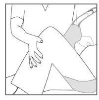 25015 Lifting Slings by Human Care with Silhouette High Back - 21