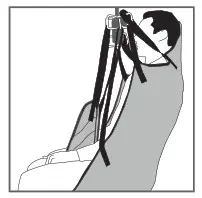 25015 Lifting Slings by Human Care with Silhouette High Back - 30