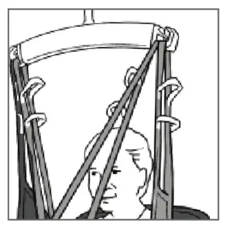 25015 Lifting Slings by Human Care with Silhouette High Back - 4