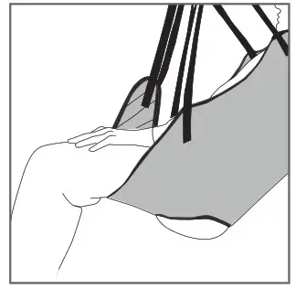 25015 Lifting Slings by Human Care with Silhouette High Back - 7