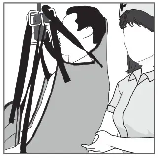 25015 Lifting Slings by Human Care with Silhouette High Back - 8