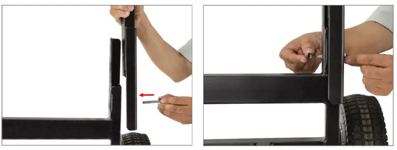 PROAIM CT-VNGD-CS Vanguard Collapsible Cart for Holding C-Stands - Figure 4