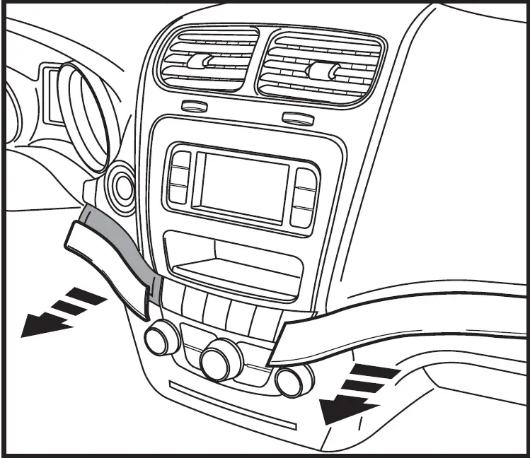 MeTra 99-6520B DIN Dash 02