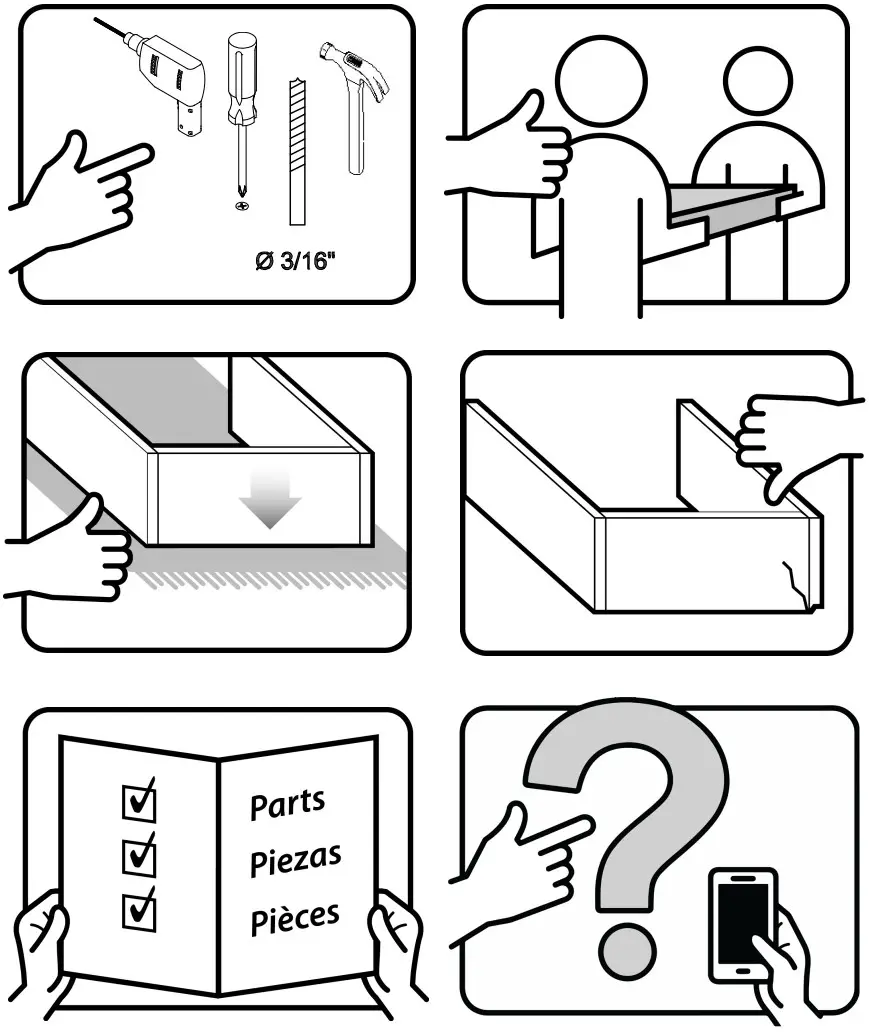 Southern ENTERPRISES HD054339 Saleh 54 25 in Smart Electric Fireplace in Dark Brown - ASEMBLY