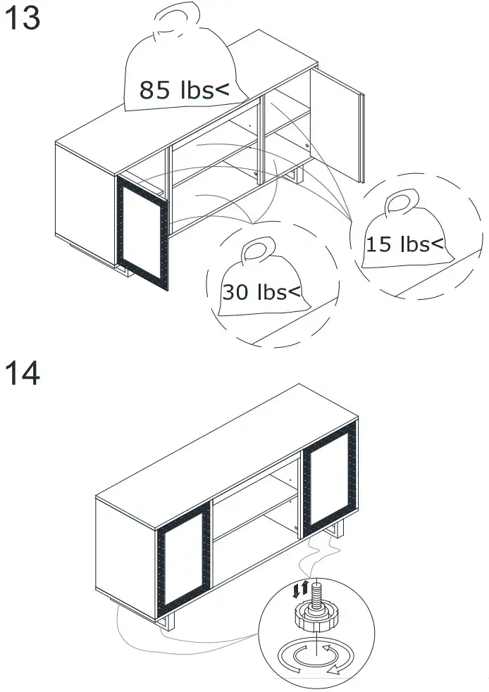 Southern ENTERPRISES HD054339 Saleh 54 25 in Smart Electric Fireplace in Dark Brown - ASEMBLY11
