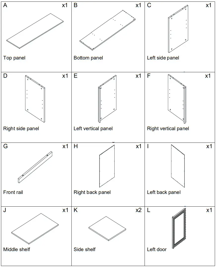 Southern ENTERPRISES HD054339 Saleh 54 25 in Smart Electric Fireplace in Dark Brown - ASEMBLY2