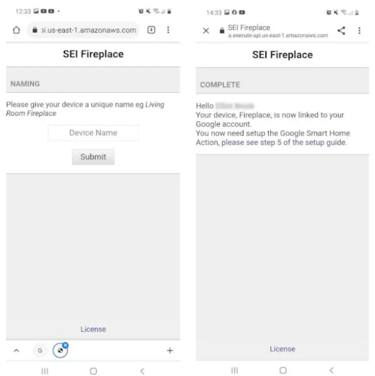 Southern ENTERPRISES HD054339 Saleh 54 25 in Smart Electric Fireplace in Dark Brown - Setup Guide 1