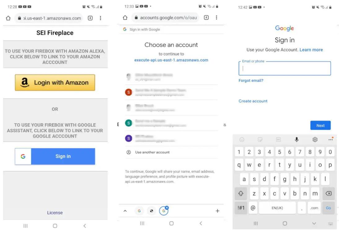 Southern ENTERPRISES HD054339 Saleh 54 25 in Smart Electric Fireplace in Dark Brown - Setup Guide