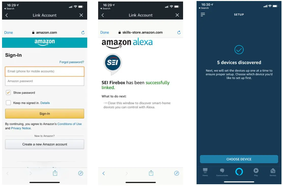 Southern ENTERPRISES HD054339 Saleh 54 25 in Smart Electric Fireplace in Dark Brown - Smart3