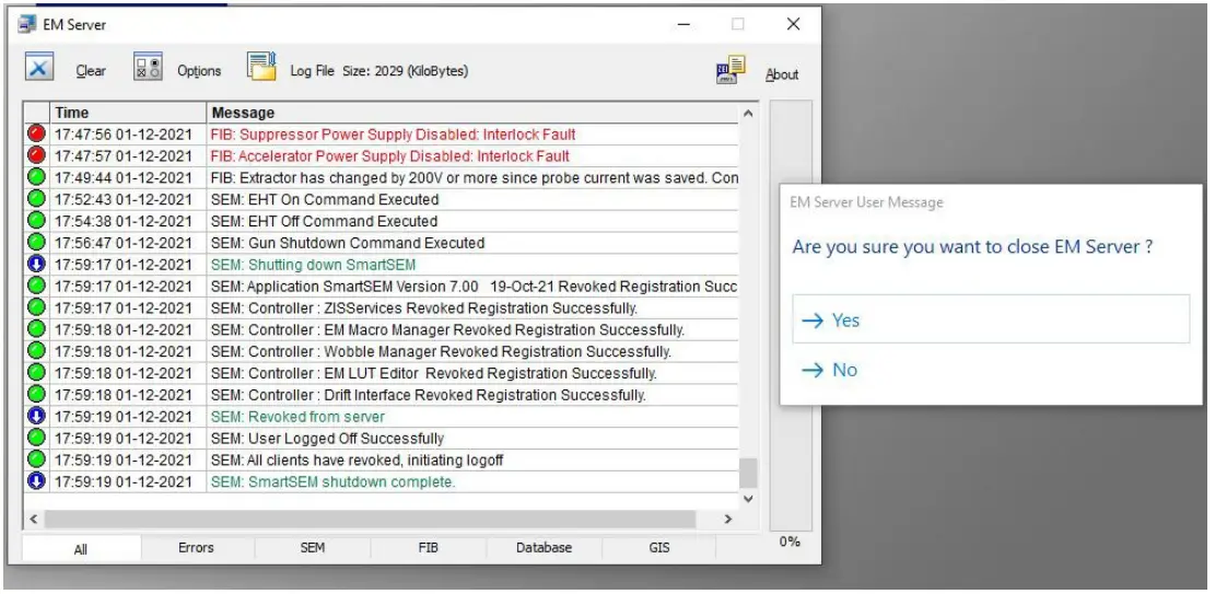 ZEISS FIB-SEM 002 Safely Powering Off On your Crossbeam System fig 11