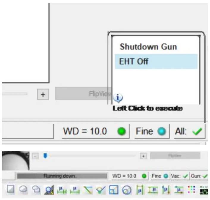 ZEISS FIB-SEM 002 Safely Powering Off On your Crossbeam System fig 4