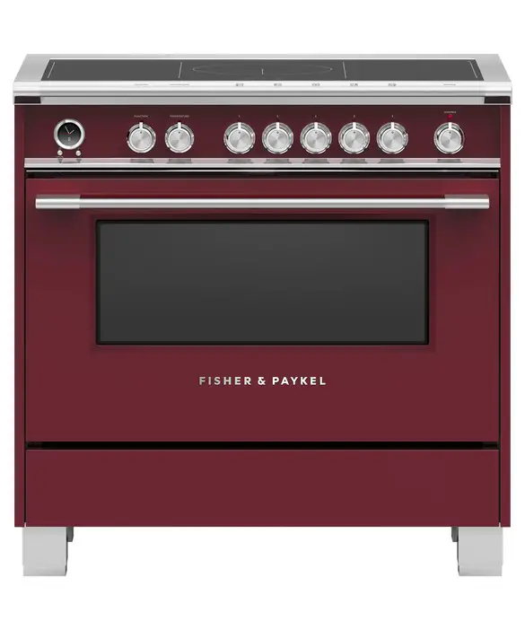 FISHER PAYKEL OR36SCI6R1 5 Zones Self Cleaning 36 Inch Induction Range