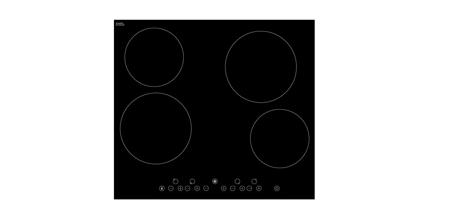 Eurolux Ecc64t 60cm 4 Zone Ceramic Cooktop User Manual Eurolux Ecc64t 60cm 4 Zone Ceramic Cooktop User Manual