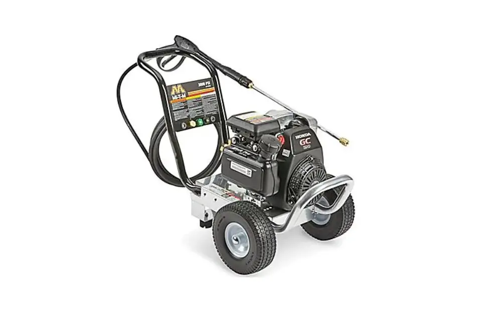 Uline H-7358 Industrial Gas Pressure Washer Installation Guide Uline H-7358 Industrial Gas Pressure Washer Installation Guide