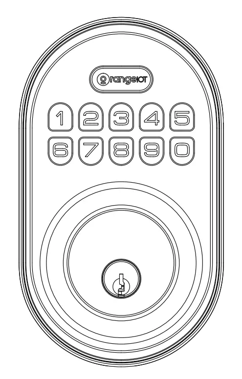 RZ-A Keyless Entry Deadbolt Lock