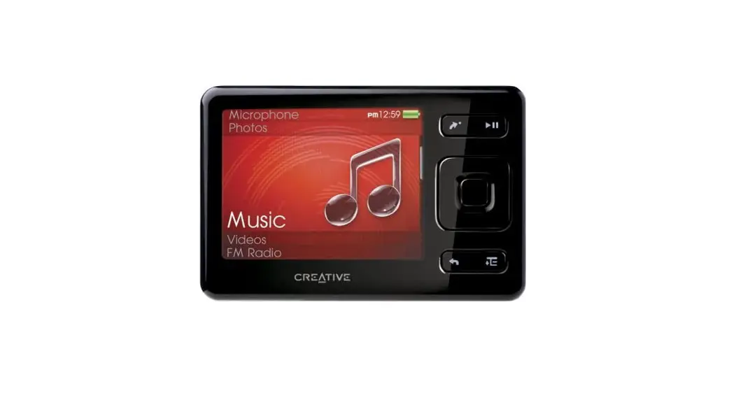 Creative Ef1050 Portable Media Player User Manual
