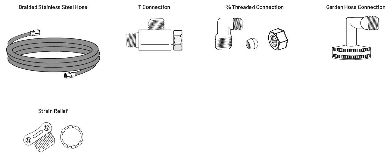 SMART CHOICE 5304493868 Deluxe Dishwasher Install Kit 2