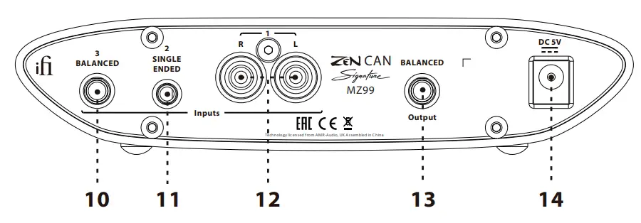 MEZE Audio 99 CLASSICS Walnut Gold Wood Headphones - Fig 2