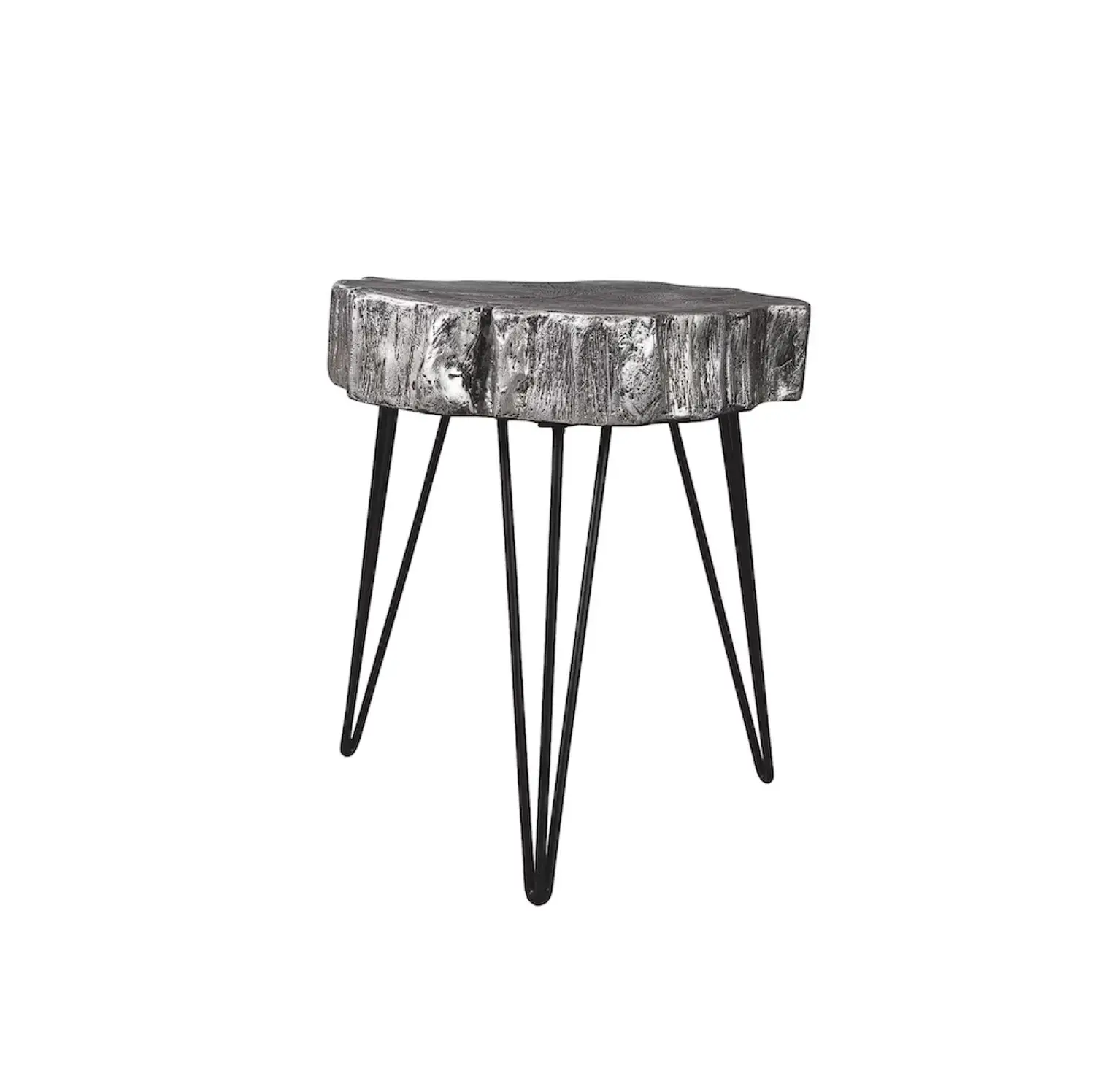 Ashley A4000074 Dellman Antique Silver Finish Accent Table User Manual