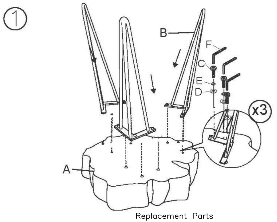 ASHLEY A4000074 Dellman Antique Silver Finish Accent Table Overview
