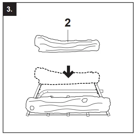 allen roth VL W18DL 24 in 55000 BTU Dual Vented Gas Fireplace Logs-fig12