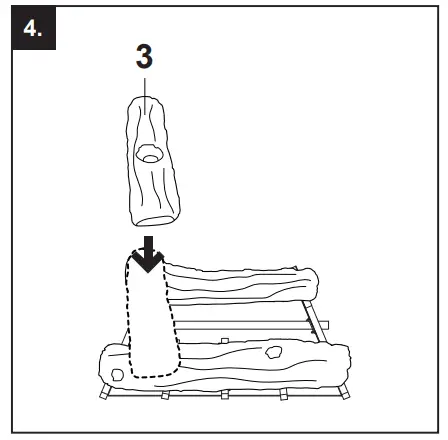allen roth VL W18DL 24 in 55000 BTU Dual Vented Gas Fireplace Logs-fig13