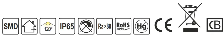 ELMARK 98SOL100 Series LED Solar LED Street Light with Sensor - icon