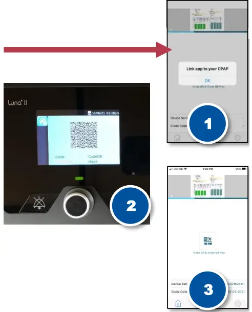 ROTECH SL851 Luna QR Code Patient App Handout - fig 2