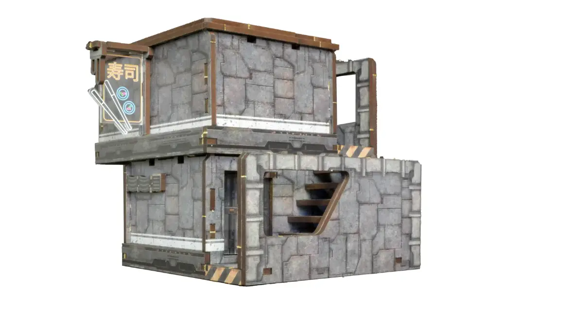 Multiverse Pttcc004 Modular Tenement Instruction Manual