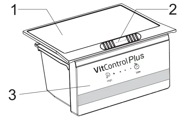 Adjust the humidity level inside the VitControl box