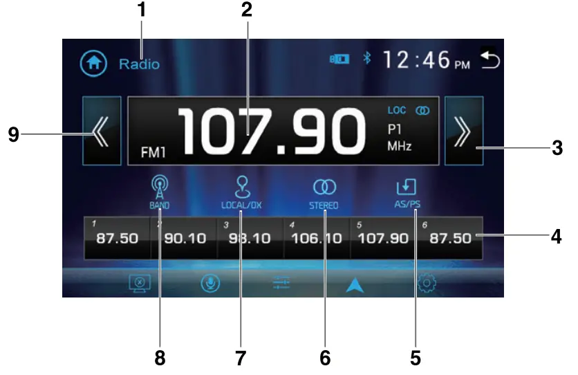 JENSEN CMM710 Multimedia Receiver -Tuner Operation