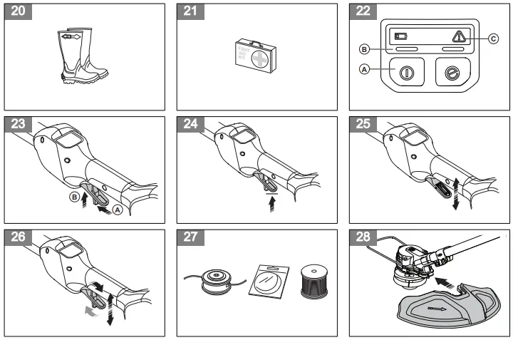 Husqvarna-215iL-Battery-Lawn-Trimmer-fig-5