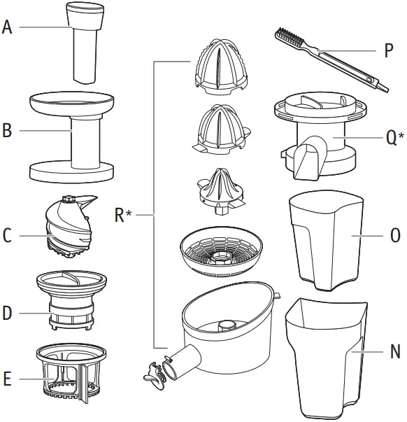 moulinex ZU1508 Juiceo Extractor 2