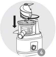 moulinex ZU1508 Juiceo Extractor 2a4