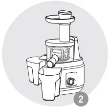 moulinex ZU1508 Juiceo Extractor 3a2