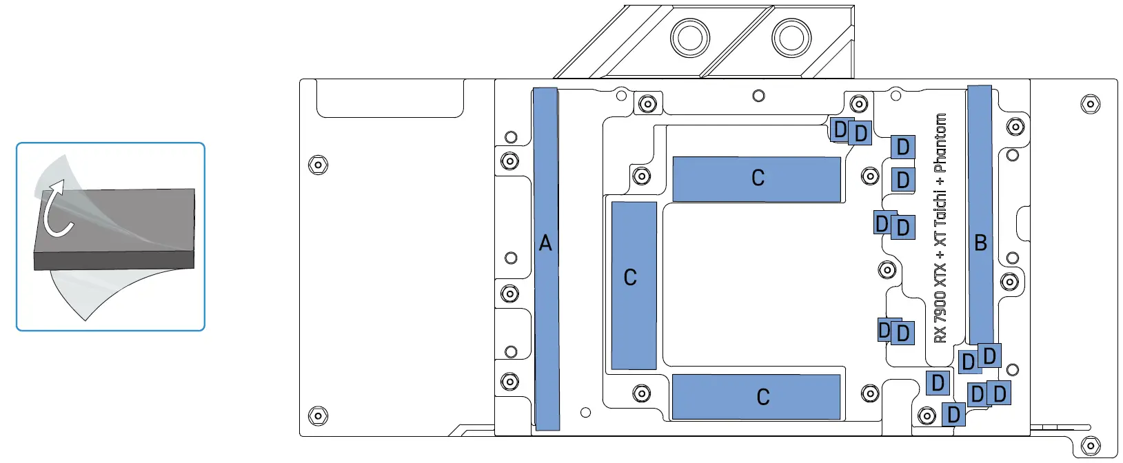 Alphacool-Eisblock-Aurora-Acryl-RX-7900XTX-XT-Taichi-or-Phantom-with-Backplate- (4)