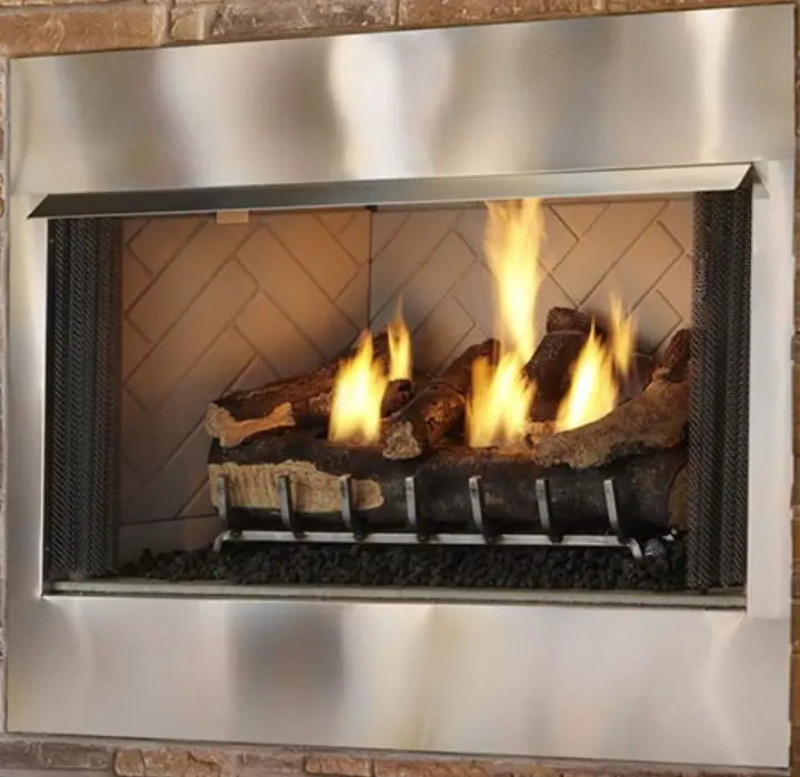 outdoor lifestyles ODVILLAG-36T Villa 42 Inch Outdoor Gas Fireplace